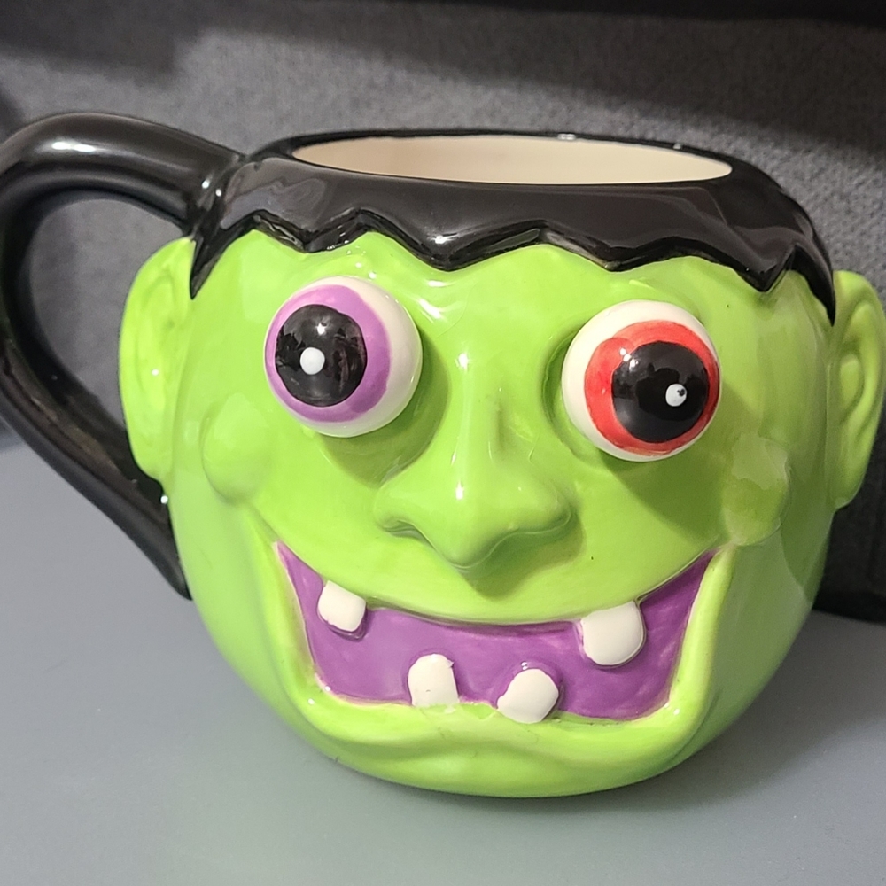 Monster Halloween mug